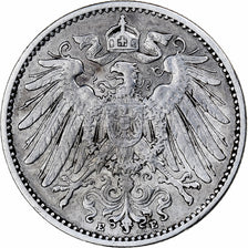 GERMANY - EMPIRE, Wilhelm II, Mark, 1905, Muldenhütten, Silver, AU(50-53)