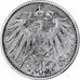 GERMANY - EMPIRE, Wilhelm II, Mark, 1905, Muldenhütten, Silver, AU(50-53)