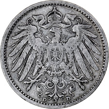 Coin, GERMANY - EMPIRE, Wilhelm II, Mark, 1902, Munich, EF(40-45), Silver, KM:14