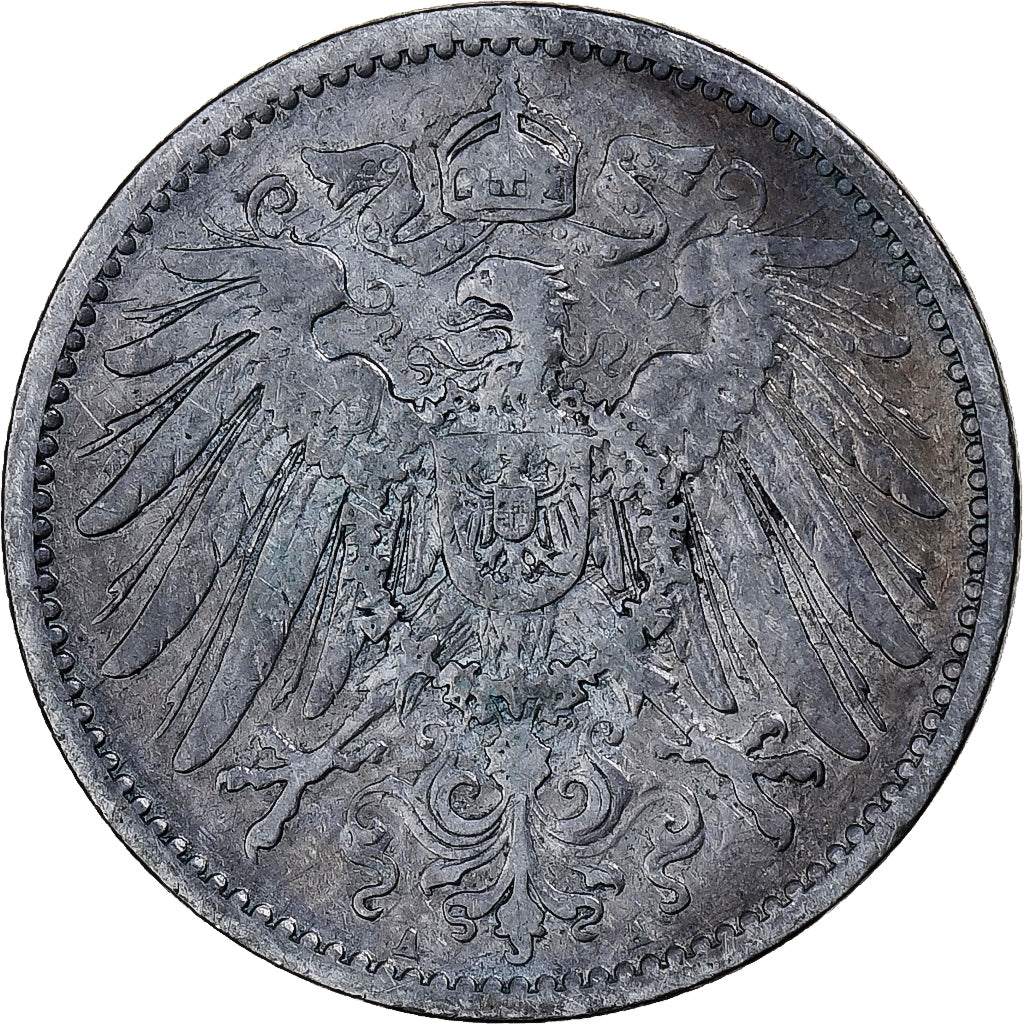 Coin, GERMANY - EMPIRE, Wilhelm II, Mark, 1898, Berlin, VF(20-25), Silver, KM:14