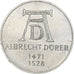 ALEMANIA - REPÚBLICA FEDERAL, 5 Mark, 500th Anniversary - Birth of Albrecht D