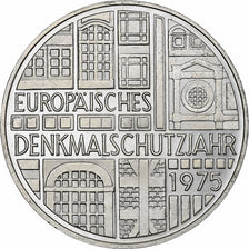 Coin, GERMANY - FEDERAL REPUBLIC, 5 Mark, 1975, Stuttgart, Germany, BE, MS(63)