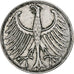 GERMANIA - REPUBBLICA FEDERALE, 5 Mark, 1967, Hamburg, BB+, Argento, KM:112.1