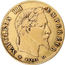 Munten, Frankrijk, Napoleon III, 5 Francs, 1862, Paris, FR+, Goud, KM 803.1