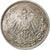 GERMANY - EMPIRE, 1/2 Mark, 1916, Hambourg, Silver, AU(55-58), KM:17