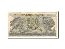 Italy, 500 Lire, 1966, KM #93a, VG(8-10), L12818638