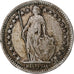 Moneda, Suiza, 1/2 Franc, 1921, Bern, MBC, Plata, KM:23