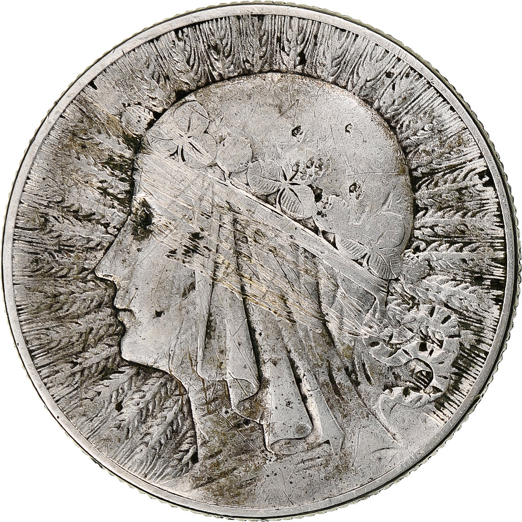 Pologne, 5 Zlotych, 1934, Warsaw, Argent, TB+, KM:21