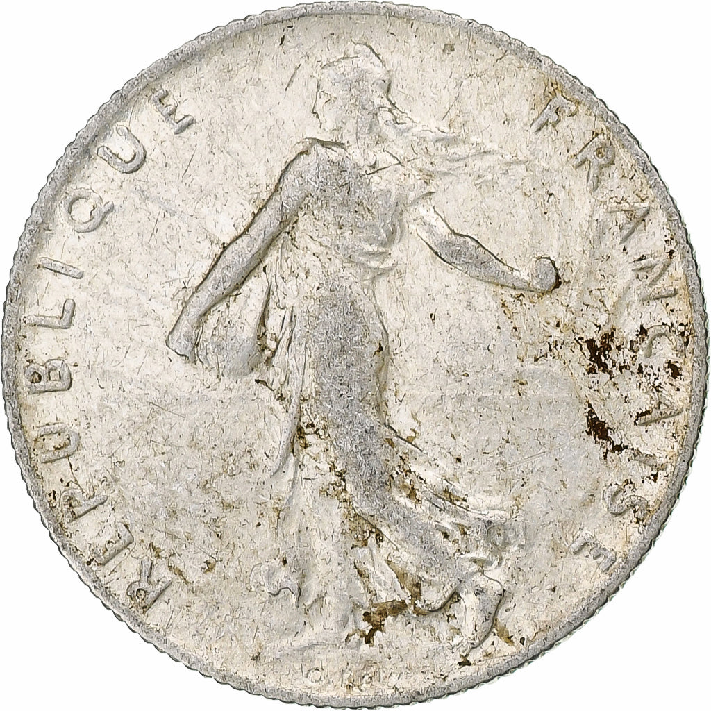 Moneda, Francia, Semeuse, 50 Centimes, 1906, Paris, MBC, Plata, KM:854