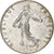 Frankrijk, 50 Centimes, Semeuse, 1910, Paris, Zilver, ZF+, Gadoury:420, KM:854