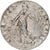 Frankrijk, 50 Centimes, Semeuse, 1910, Paris, Zilver, ZF+, Gadoury:420, KM:854