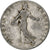 Munten, Frankrijk, Semeuse, 50 Centimes, 1901, Paris, FR, Zilver, KM:854