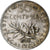 Munten, Frankrijk, Semeuse, 50 Centimes, 1908, Paris, FR+, Zilver, KM:854