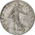 Munten, Frankrijk, Semeuse, 50 Centimes, 1907, Paris, FR+, Zilver, KM:854