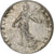 Frankrijk, 50 Centimes, Semeuse, 1913, Paris, Zilver, ZF+, Gadoury:420, KM:854