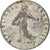 Moneda, Francia, Semeuse, 50 Centimes, 1912, Paris, MBC+, Plata, KM:854