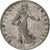 Moneda, Francia, Semeuse, 50 Centimes, 1902, Paris, BC+, Plata, KM:854