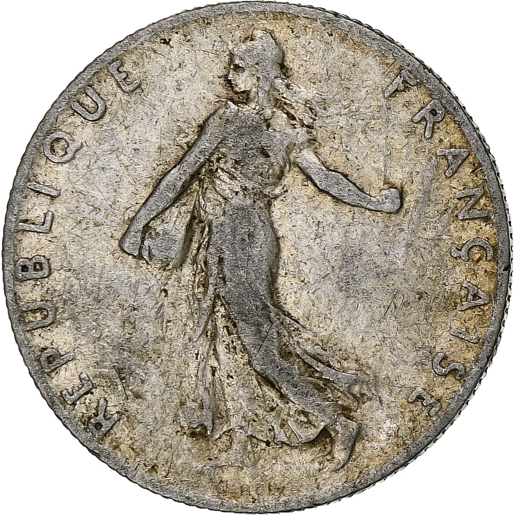 France, Semeuse, 50 Centimes, 1904, Paris, VF(30-35), Silver, KM:854,Gadoury 420