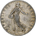 France, Semeuse, 50 Centimes, 1904, Paris, VF(30-35), Silver, KM:854,Gadoury 420