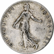 Coin, France, Semeuse, 50 Centimes, 1908, Paris, VF(30-35), Silver, KM:854