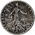 Coin, France, Semeuse, 50 Centimes, 1908, Paris, VF(30-35), Silver, KM:854