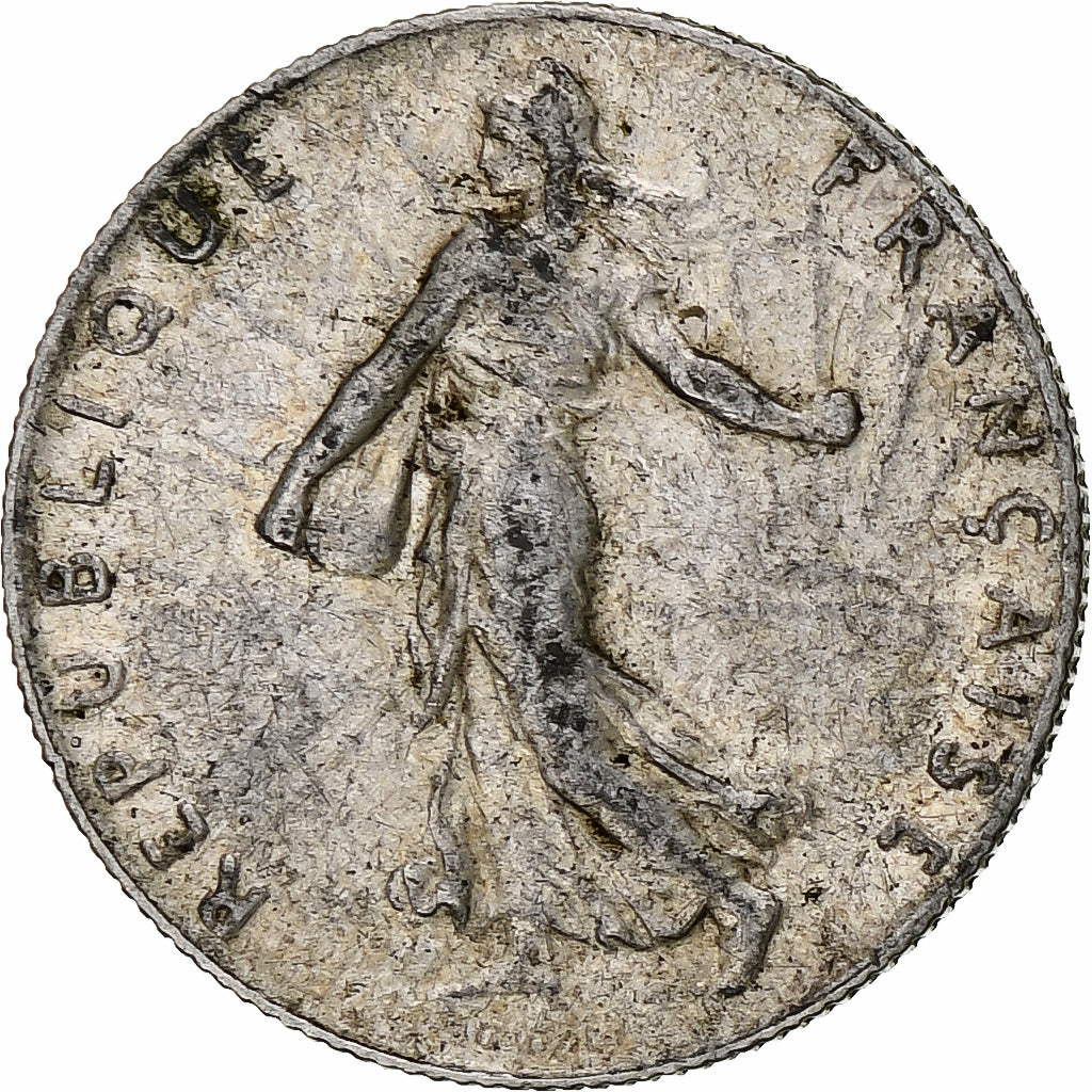 France, 50 Centimes, Semeuse, 1914, Paris, Silver, EF(40-45), Gadoury:420