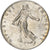 Francia, 50 Centimes, Semeuse, 1915, Paris, Plata, EBC+, KM:854