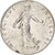 Moneda, Francia, Semeuse, 50 Centimes, 1919, Paris, EBC+, Plata, KM:854