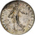 Francia, 50 Centimes, Semeuse, 1919, Paris, Plata, EBC, Gadoury:420, KM:854