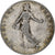 Francia, 50 Centimes, Semeuse, 1898, Paris, Plata, BC+, Gadoury:420, KM:854