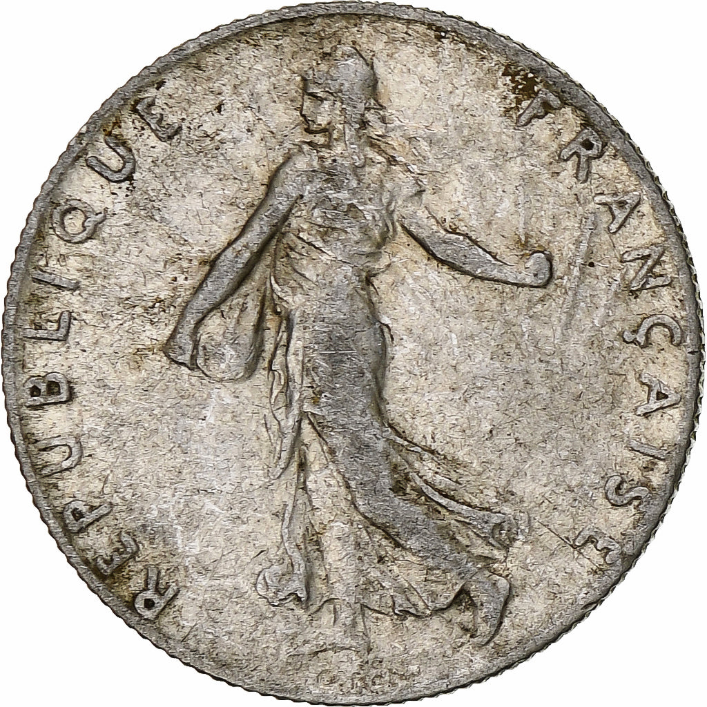 Francia, 50 Centimes, Semeuse, 1898, Paris, Plata, BC+, Gadoury:420, KM:854