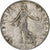 Francia, 50 Centimes, Semeuse, 1898, Paris, Plata, BC+, Gadoury:420, KM:854