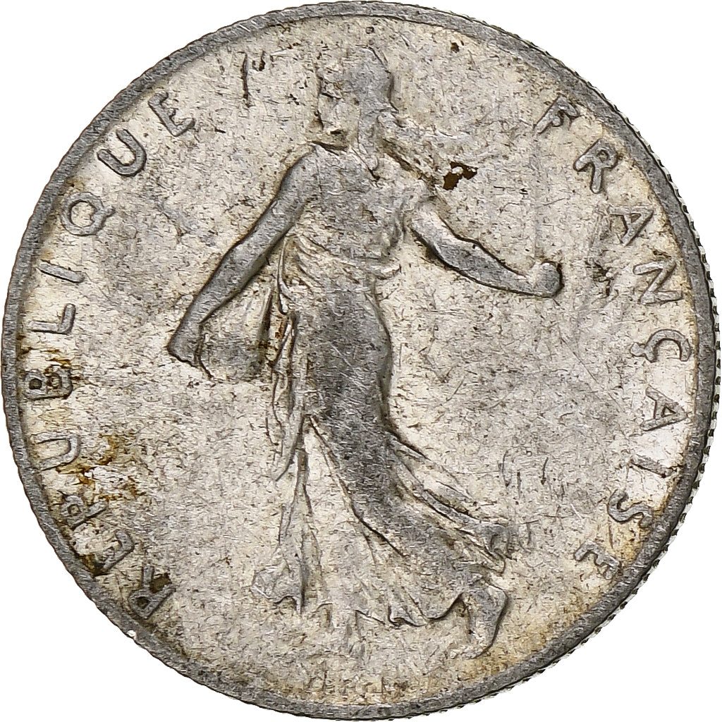 Francia, 50 Centimes, Semeuse, 1898, Paris, Plata, MBC, Gadoury:420, KM:854