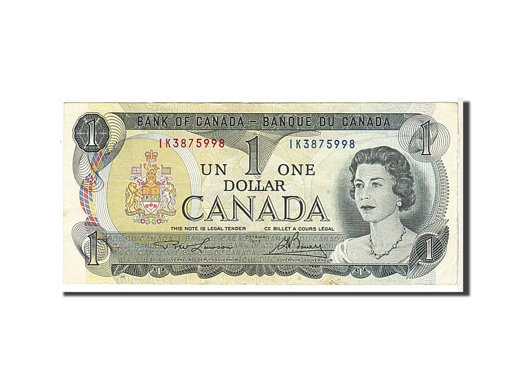 Billete, 1 Dollar, 1973, Canadá, KM:85a, MBC+