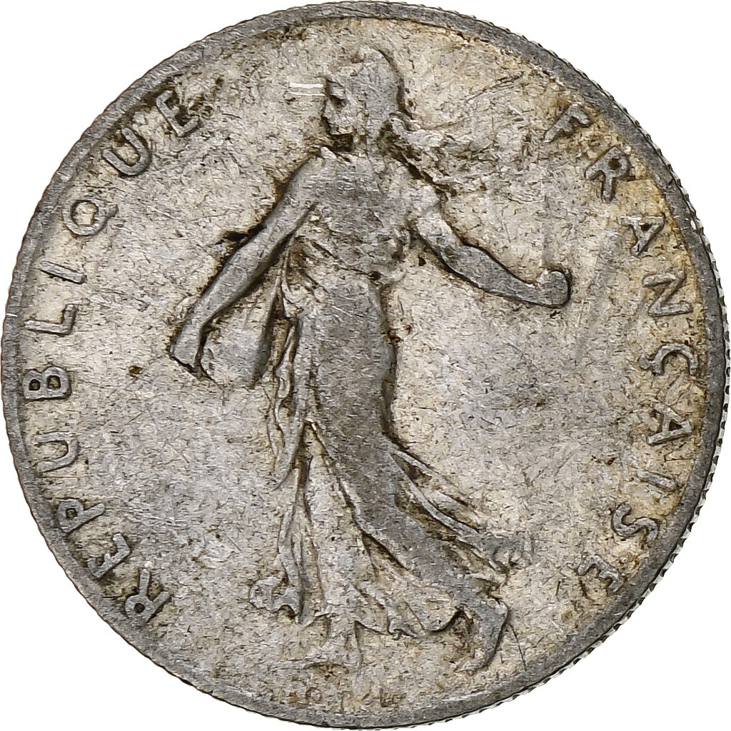 Francia, 50 Centimes, Semeuse, 1898, Paris, Plata, MBC, Gadoury:420, KM:854