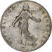 Francia, 50 Centimes, Semeuse, 1898, Paris, Plata, MBC, Gadoury:420, KM:854