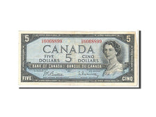 Canada, 5 Dollars, 1954, KM #77b, VF(20-25), US6068899
