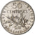 Francia, 50 Centimes, Semeuse, 1898, Paris, Plata, EBC, Gadoury:420, KM:854