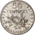 France, 50 Centimes, Semeuse, 1898, Paris, Silver, AU(55-58), Gadoury:420