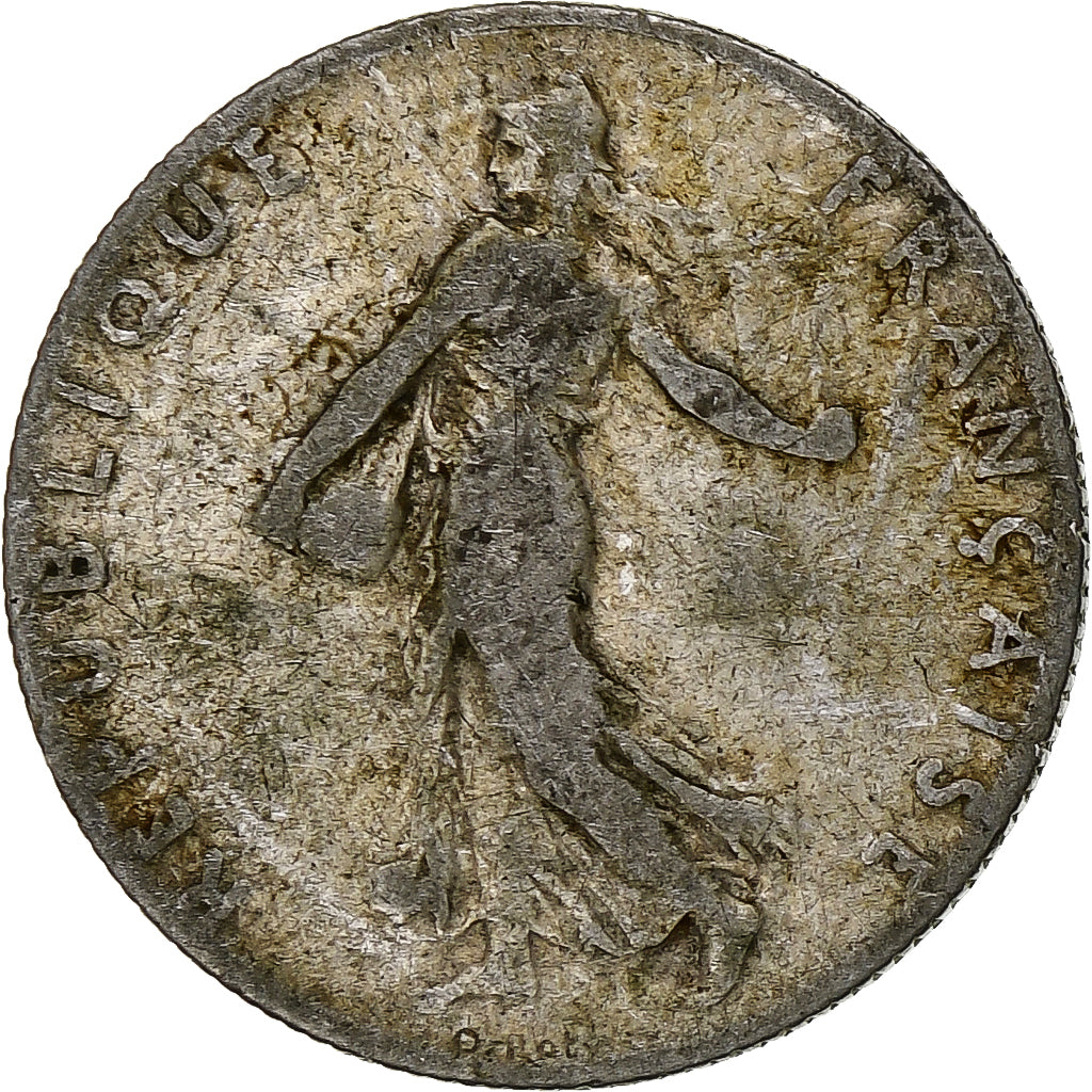 Coin, France, Semeuse, 50 Centimes, 1901, Paris, VF(20-25), Silver, KM:854