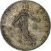 Coin, France, Semeuse, 50 Centimes, 1901, Paris, VF(20-25), Silver, KM:854