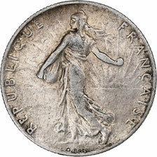 Francja, 50 Centimes, Semeuse, 1905, Paris, Srebro, EF(40-45), Gadoury:420