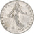Moneda, Francia, Semeuse, 50 Centimes, 1907, Paris, BC+, Plata, KM:854