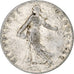 Frankreich, 50 Centimes, Semeuse, 1908, Paris, Silber, SS+, Gadoury:420, KM:854