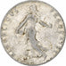 Moneda, Francia, Semeuse, 50 Centimes, 1910, Paris, MBC, Plata, KM:854