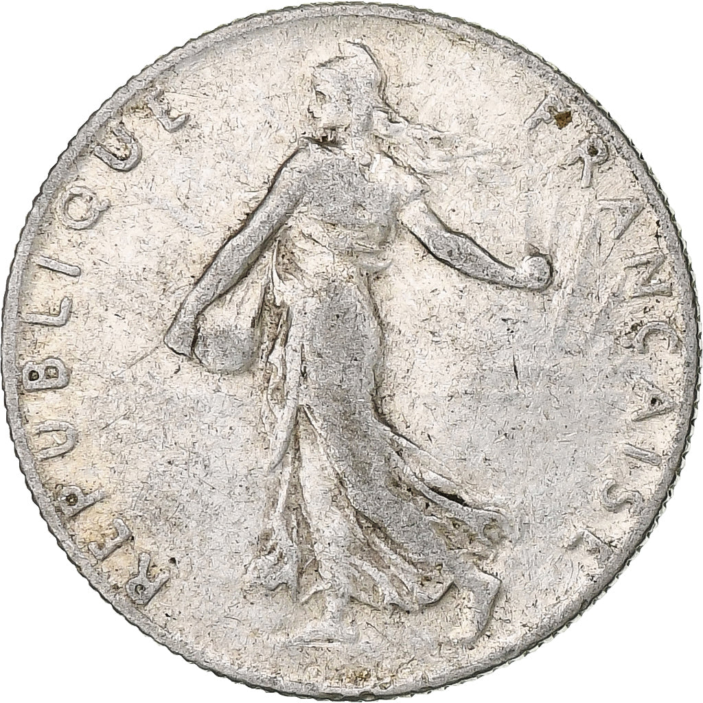 France, 50 Centimes, Semeuse, 1910, Paris, Silver, AU(50-53), Gadoury:420