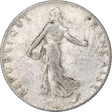 France, 50 Centimes, Semeuse, 1910, Paris, Silver, AU(50-53), Gadoury:420