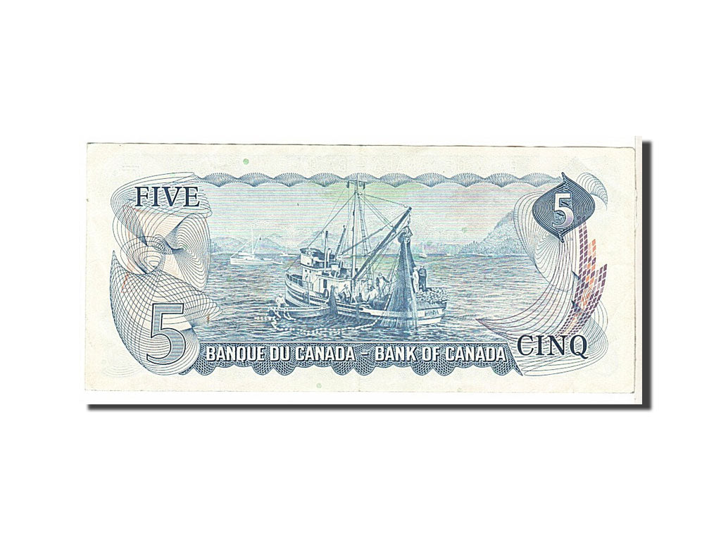Canada, 5 Dollars, 1972, KM #87b, EF(40-45), SB3483022