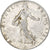 Moneda, Francia, Semeuse, 50 Centimes, 1912, EBC, Plata, Gadoury:420