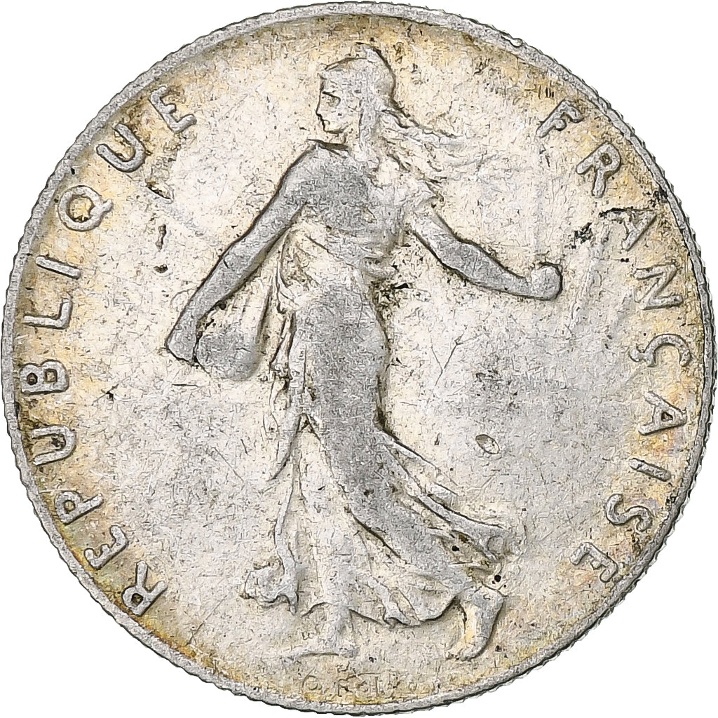 Monnaie, France, Semeuse, 50 Centimes, 1901, Paris, TTB, Argent, Gadoury:420